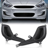 G-PLUS Fog Light Lamp Cover Compatible with 2012-2017 Hyundai Accent 1.6L 1591CC 97Cu.In.L4 GAS DOHC Left & Right 1Pair 865631R000, 865641R000