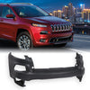 G-PLUS Front Upper Bumper Cover Compatible with Jeep Cherokee 2014 2015 2016 2017 2018, Not Fit Trailhawk Models, 5NJ52TZZAB CH1014112, Primered Black