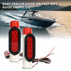 G-PLUS Boat Trailer Guide-on Post Pipe Guide Lights LED Compatible with Standard 2" PVC for Guide ons Post Sealed Submersible Turn Signal Brake Marker Reverse