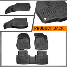 G-PLUS Floor Mats for Honda CR-V CR-V Hybrid 2017-2022 TPE Black Product Features