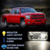 G-PLUS Front Bumper Fog Lights Lamp w/Bulbs & Wire Harness Fit Chevy Silverado/Suburban/Tahoe 2007-2015,Fit Chevy Avalanche 2007-2013,Fit GMC Sierra 2007-2014,Fit GMC Yukon 2010-2014 Clear