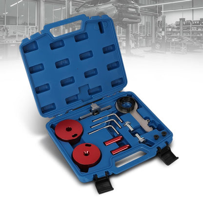 G-PLUS Diesel Engine Timing Tool Compatible with Ford Transit/Transit Custom/Tourneo Custom with TDCi Engines: AWD, FWD, RWD 2016-2026 303-1637, 303-1650, 303-1643 Silver