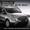 G-PLUS Front Right Bumper Corner Cover, Compatible with Ford EcoSport 2018-2022, Passenger Side, FO1017102, GN1Z17D957DB