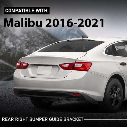G-PLUS Rear Bumper Guide Bracket Right Compatible with Chevy Malibu 2016-2021 84047940, 22976495