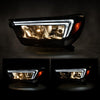 G-PLUS LED DRL Headlight Compatible with Buick Encore 2017-2022 Headlamp w/Bulbs Clear Lens Black Housing Amber Reflector Left Driver Bumper Headlamps,faros delanteros