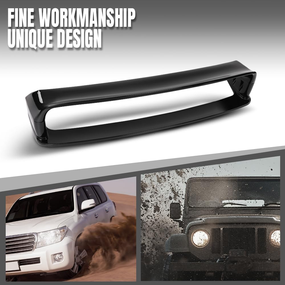 G-PLUS Rear Trunk Spoiler Wing Compatible with BMW 3 Series E36 2 & 4 Door Only 1992-1998, Fit BMW M3 Only 1994-1999, Not Fit Hatchback Model Gloss Black