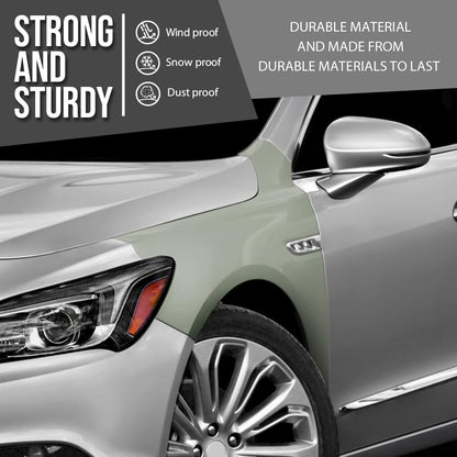 G-PLUS Front Left Driver Side Fender Assembly 1 Pc Compatible with Buick LaCrosse 2017 2018 2019 GM1240397, 26243592 Grey