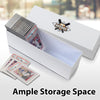 G-PLUS Graded Card Storage Box Holds 50-55 Graded Cards Holder Container (White)