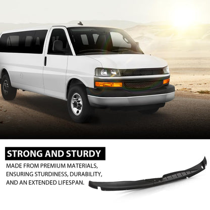 G-PLUS Windshield Wiper Cowl Vent Cover Left&Right Side Compatible with Chevy Express 1500 2500 3500 Van 1996-2017,Compatible with GMC Savana 1500 2500 3500 Van 1996-2017 25826329, 25826330