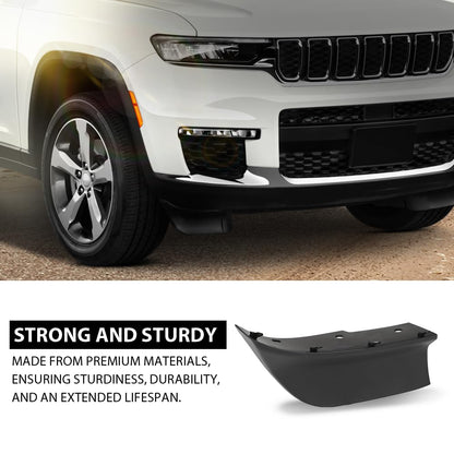 G-PLUS Front Fascia Spat Right Passenger Side Stone Deflector Compatible with Jeep Grand Cherokee L 2021-2024 68421752AB