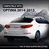 G-PLUS Rear Bumper Reflectors Pair Compatible with Kia Optima 2014-2015 924062T500