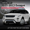 G-PLUS Left Side Front Fog Light Cover Lamp Bezel Compatible with Range Rover Evoque 2011-2015 Black