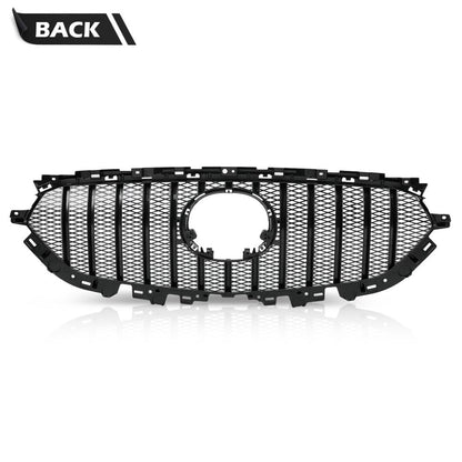 G-PLUS Front Upper Grille Grill Vent Trim Bar Compatible with Mazda CX-5 CX5 2017 2018 2019 2020 2021 ABS Black Mesh