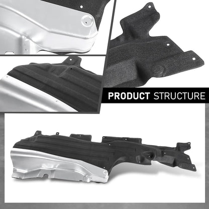 G-PLUS Right Under Body Shield Splash Cover, Compatible with Ford Explorer 2.3L 2020-2023