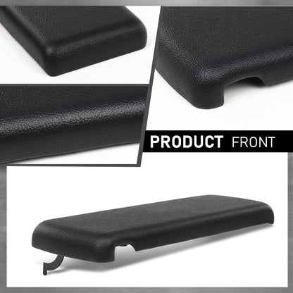 G-PLUS Center Console Lid Cover Compatible with Chevy Camaro 1973-1981 Fit Pontiac Firebird 1970 1971 1972 1973 1974 1975 1976 1977 1978 1979 1980 1981 Armrest Lid Kit 10019554 Black