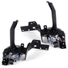 G-PLUS Front Bumper Fog Lights Compatible With Honda Accord (2Door Coupe Model Only) 2008 2009 2010 Lamps Clear Lens Includes H11 Bulbs Wiring Harness and Switch