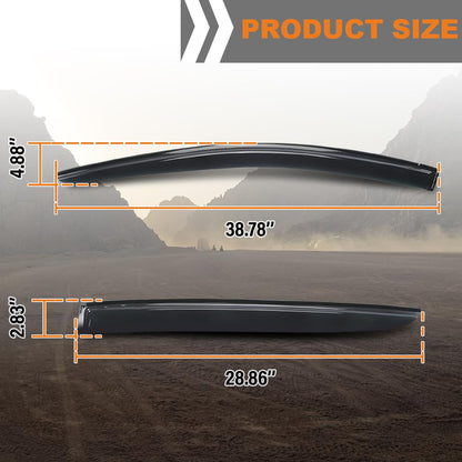 G-PLUS Out-Channel Window Vent Visor Deflectors Tape-On Side Rain Guards Compatible with Subaru Crosstrek 2024-2026 Base Premium Sport Limited 4 PCS Smoky