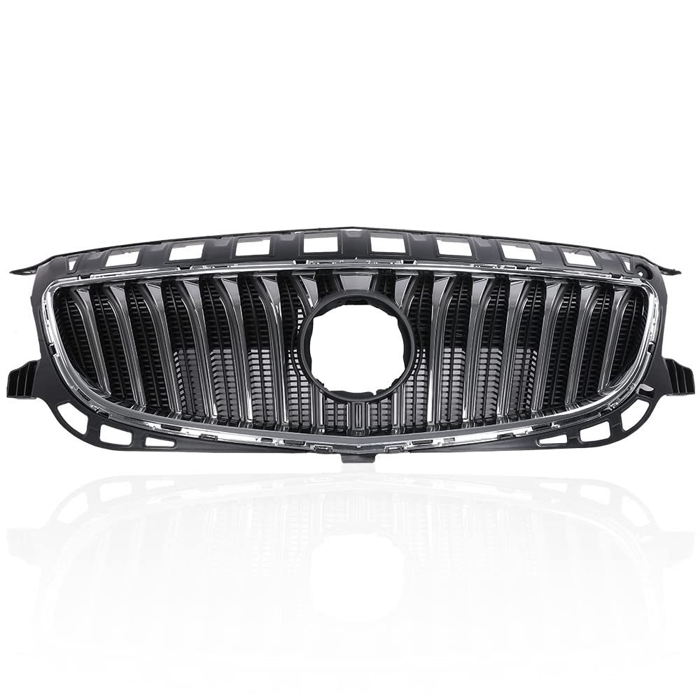G-PLUS Front Upper Bumper Chrome Radiator Grille Compatible with Buick Regal 2014 2015 2016