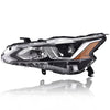 G-PLUS Projector Headlights,Fit 2019 2020 Nissan Altima 4-Door Sedan S SL SV SR ONE,(ONLY For Factory Halogen Headlights),Automotive Headlamps Chrome Housing,Driver Side(Left),faros delanteros