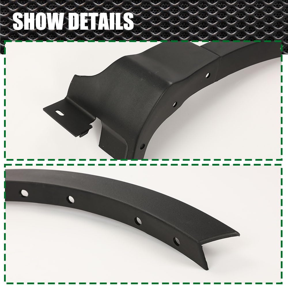 G-PLUS Front Left Fender Flare Compatible with Ford Escape 2013-2017, Wheel Opening Molding Arch Trim, CJ5Z-16268-AB, Factory Style