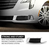 G-PLUS Fog Light Cover Bezel Trim Front Left Side Compatible with Cadillac XTS 2018-2019 Chrome Black