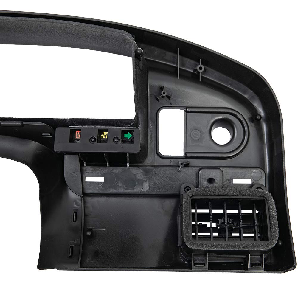 G-PLUS Dashboard Dash Panel Bezel Compatible with Ford F150 F250 F350 and Super Duty 1992-1997 WITH Gas Engine ONLY Dash Cover