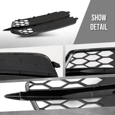 G-PLUS Bumper Trim for Audi A6 C7 2011-2014 Black Right Side Additional Angle