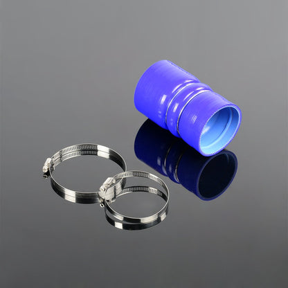G-PLUS Silicone Intercooler Inlet Intake Hose Piping Kit Clamps Compatible With Ford F250 F350 6.0 Diesel 2003-2010 (OEM :6C3Z 6C640-B),Blue