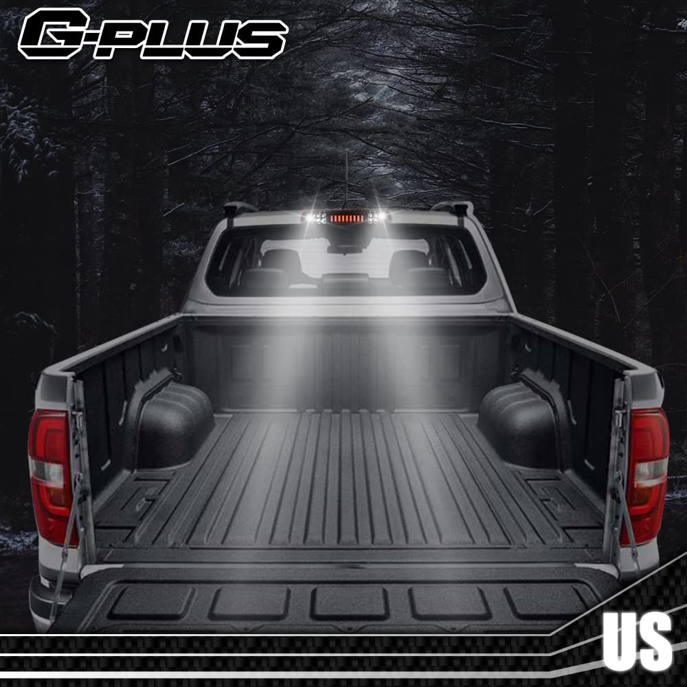 G-PLUS Truck Third 3rd Tail I Brake Light Cargo High Mount Stop Lamp Compatible With 2009-2010 Dodge Ram 1500 2010 Dodge Ram 2500 3500 2011-2017 Ram 1500 2500 3500