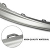 G-PLUS Front Bumper Side Trim Left Right Set Silver Compatible with Toyota Camry XSE SE 2021-2023 52163F4020 52164F4020 TO1139101 TO1138101
