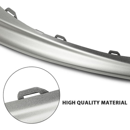 G-PLUS Front Bumper Side Trim Left Right Set Silver Compatible with Toyota Camry XSE SE 2021-2023 52163F4020 52164F4020 TO1139101 TO1138101
