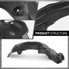 G-PLUS Fender Liner Set for Toyota RAV4 2013-2018 Front Black Product Specifications
