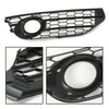 G-PLUS Front Bumper Fog Light Lamp Cover Grille Compatible with Audi A4 S-line S4 2013-2015 8K0807681L, 8K0807682M