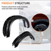G-PLUS Fender Flares, Compatible With 2009-2018 Dodge Ram 1500, Compatible With 2019-2022 Dodge Ram 1500 Classic 4PCS(Excludes R/T & Rebel), Black