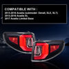 G-PLUS Tail Lights, Compatible with GMC Acadia 2013-2016,Fit GMC Acadia Limited 2017 Left Driver & Right Passenger Rear Lamp Luces Traseras, Faros Traseros Luces Traseras Rear Brake Lamps Assembly