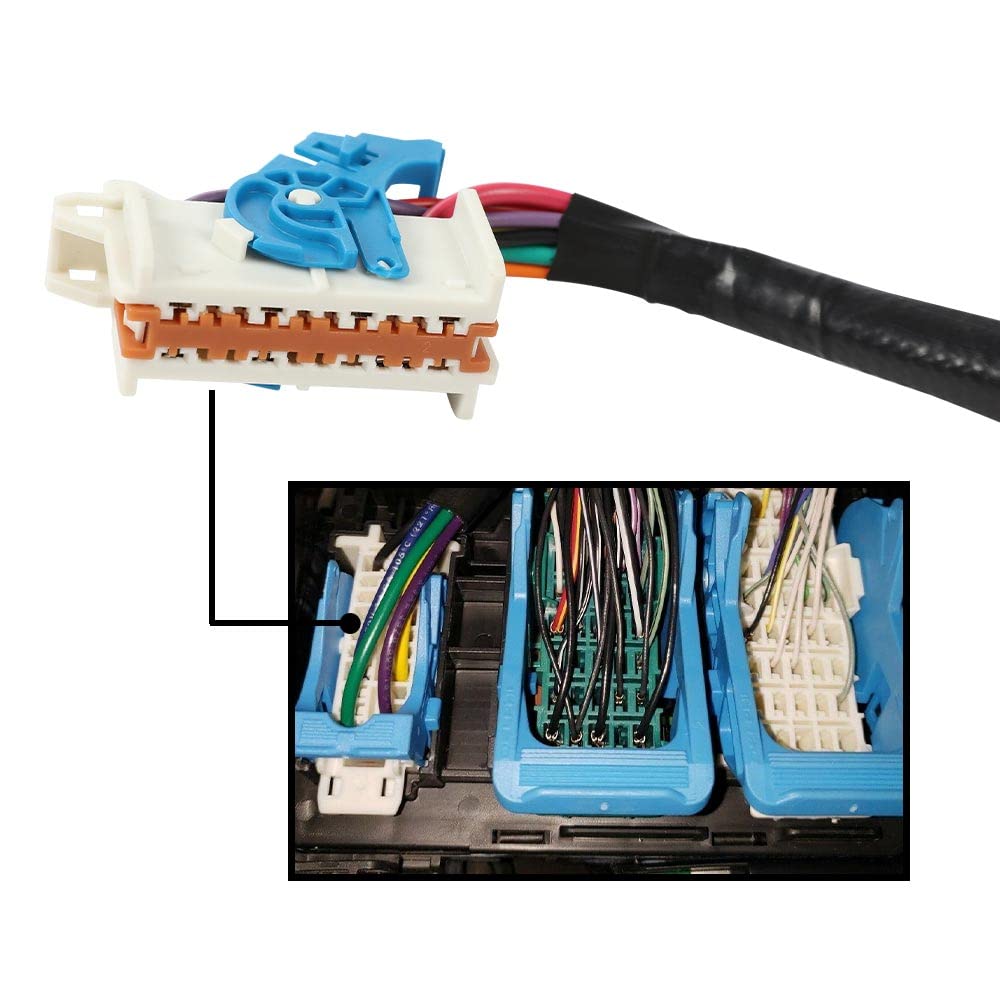 G-PLUS Junction Block Connector w/Aux Switches and Wires Compatible with GM Upfitter Chevy GMC Truck 2014-2021 13575832 13578892