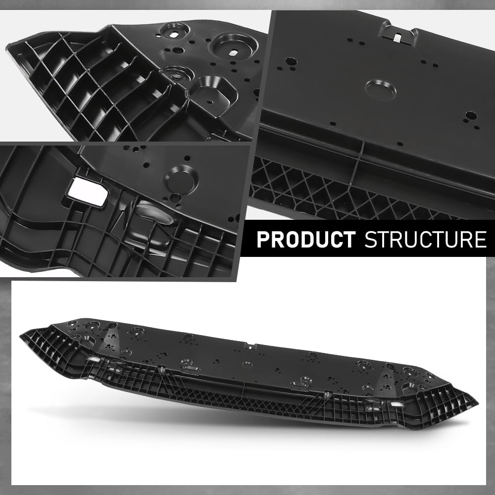 G-PLUS Front Forward Undercar Splash Shield, Compatible with Audi A4 S4 2017-2019, AU1228132, 8W0807611A Black Engine Splash Shield