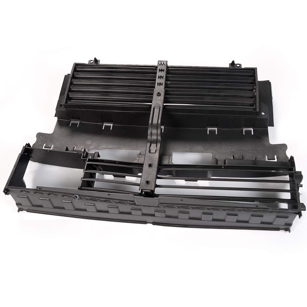 Compatible For Ford Fusion 2013 2014 2015 2016 Front Radiator Control Grille Shutter Assembly without Actuator DS7Z-8475-B