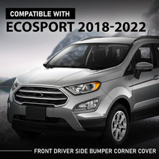 G-PLUS Front Bumper Corner Cover Compatible with Ford EcoSport 2018-2022 Left Front View