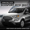 G-PLUS Front Left Bumper Corner Cover, Compatible with Ford EcoSport 2018-2022, Driver Side, FO1016102, GN1Z17D957CB