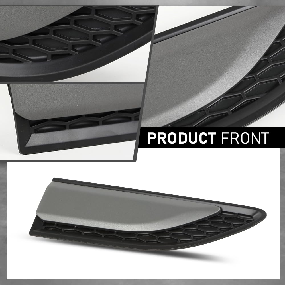 G-PLUS Right Fender Grille Trim Cover Compatible with Discovery Sport 2015-2016 LR058534