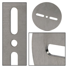 G-PLUS Air Ride Mount Plates for Universal 2500 2600 Air Bags Upper Lower Brackets Product Features