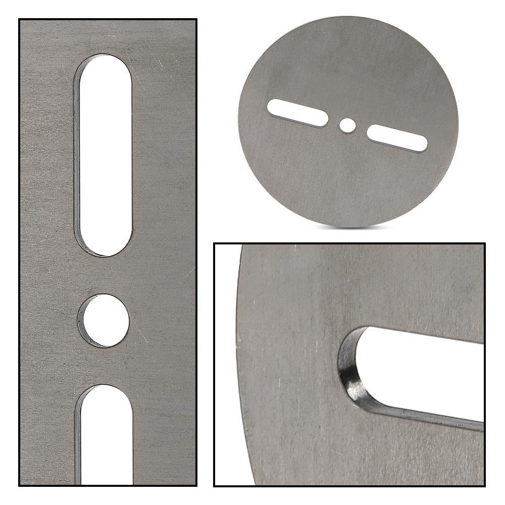 G-PLUS Universal Air Ride Mount Plates Upper Lower Dual or Single Port 2500 2600 Bags