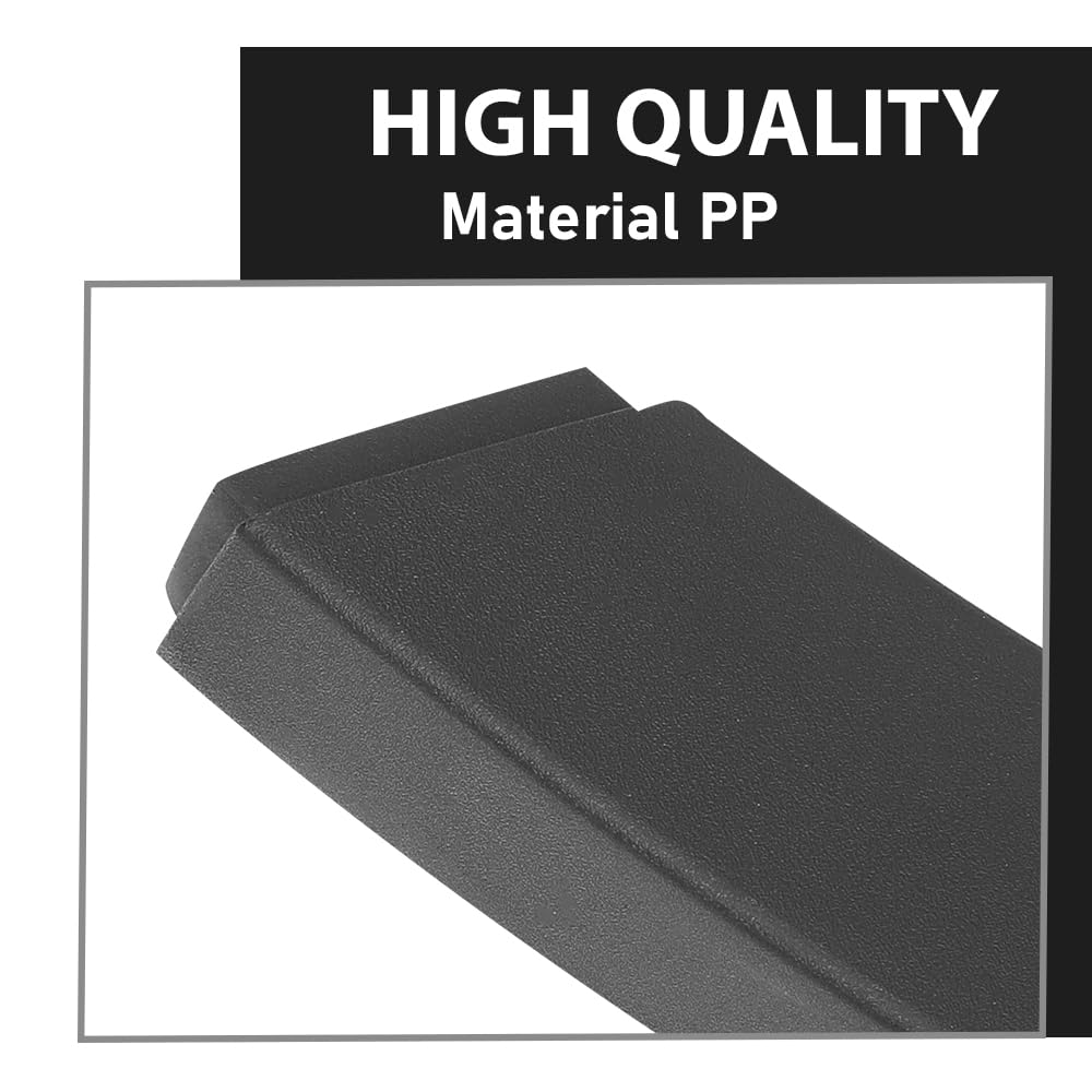 G-PLUS Rear Right Fender Trim, Compatible with Ford Escape SEL 2013/ Escape (submodel: S, SE, Titanium) 2013-2016, Passenger Side, CJ5Z78290A60AA, FO1791116