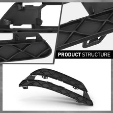 G-PLUS Fog Light Cover Bezel 2PCS for Benz C250 C300 C350 2012-2015 Bumper Grille Product Specifications