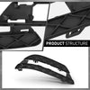 G-PLUS Pair Fog Light Cover Daytime Running Light Cover, Compatible with Benz C250 C350 2012-2015/C300 2012-2014, LH Driver & RH Right 2PCS, 2048803224, 2048803324