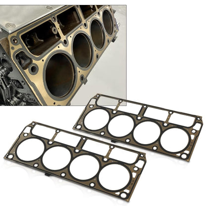 G-PLUS Cylinder Head Gaskets Compatible with LS2 L76 6.0 Chevy Corvette 2005-2007/Chevy Silverado GMC Sierra 2002-2013 12569365, 12575392, 12589227