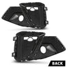 G-PLUS Pair Fog Light Cover Fog Lamp Grilles Cover, Compatible with Audi A4/S4 2020-2023, LH Driver & RH Passenger 2PCS