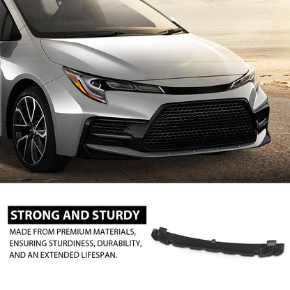 G-PLUS Front Bumper Absorber Impact Foam Bar Compatible with Toyota Corolla SE XSE 2020-2021 Black