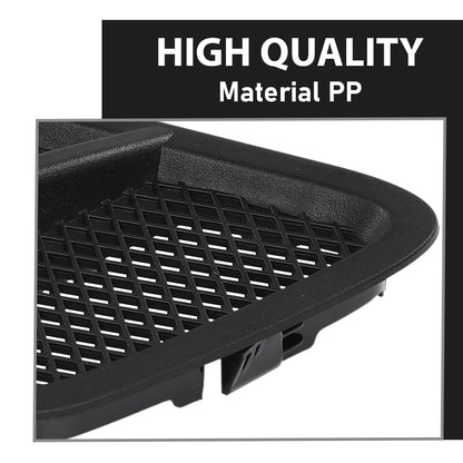 G-PLUS Front Hood Air Vent Grille Pair, Compatible with Benz W166 GL GL350 GL450 GL550 GL63 AMG ML ML350 ML550 ML63 AMG 2012-2015, LH Driver & RH Passenger Side 2PCS, 1668800105, 1668800205